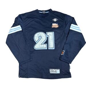 Vintage Southpole Jersey #21 Y2K Men's Size XL Navy Blue Streetwear